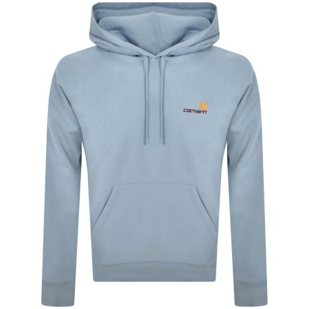 Product Image for Carhartt WIP Logo Hoodie Blue