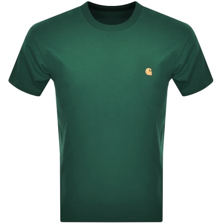 Product Image for Carhartt WIP Chase Short Sleeved T Shirt Green