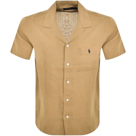 Recommended Product Image for Ralph Lauren Short Sleeve Shirt Khaki