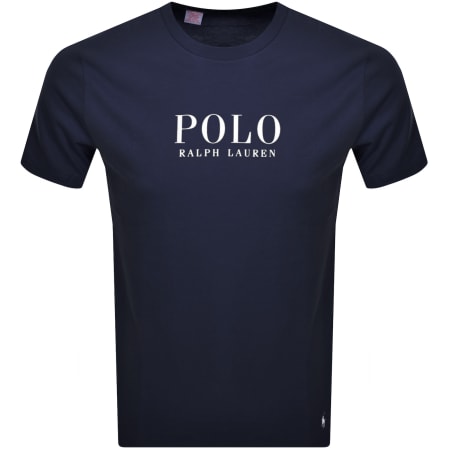Recommended Product Image for Ralph Lauren Logo Crew Neck T Shirt Navy