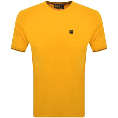 Product Image for Fila Vintage Taddeo T Shirt Yellow