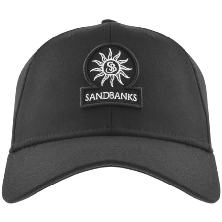 Product Image for Sandbanks Badge Logo Baseball Cap Black