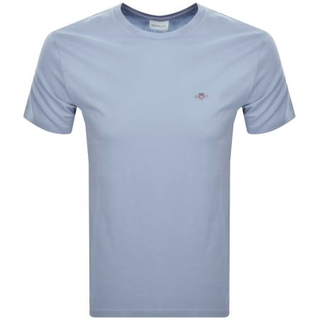Product Image for Gant Regular Shield T Shirt Dove Blue
