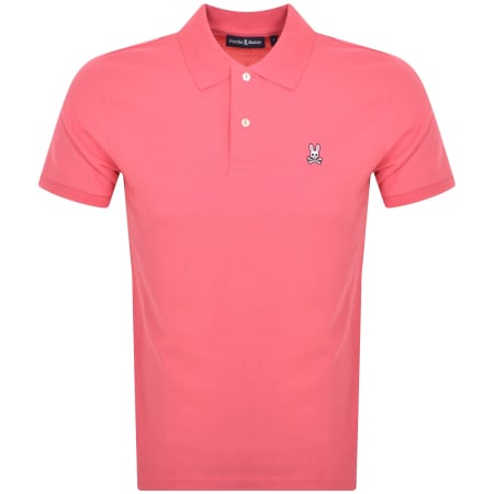 Product Image for Psycho Bunny Classic Polo T Shirt Pink