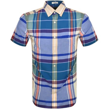 Product Image for Gant Indian Madras Shirt Blue