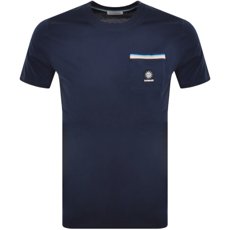 Product Image for Sandbanks Badge Pocket T Shirt Navy