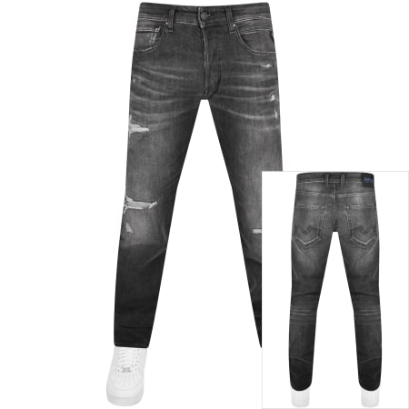 Product Image for Replay Grover Straight Jeans Grey