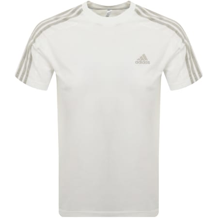 Product Image for adidas Sportswear 3 Stripes T Shirt Off White