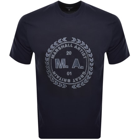 Product Image for Marshall Artist Spiro T Shirt Navy