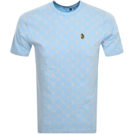 Product Image for Luke 1977 Lineker T Shirt Blue
