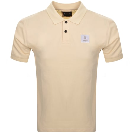 Product Image for Luke 1977 Laos Patch Polo T Shirt Cream
