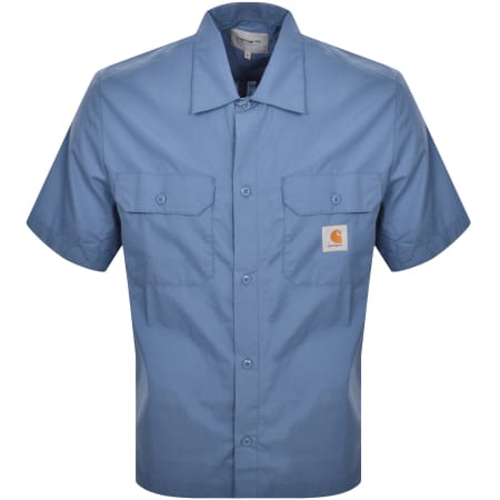 Product Image for Carhartt WIP Craft Short Sleeve Shirt Blue