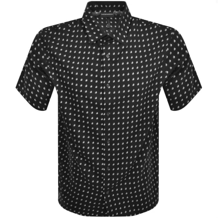 Product Image for Emporio Armani Logo Short Sleeve Shirt Black