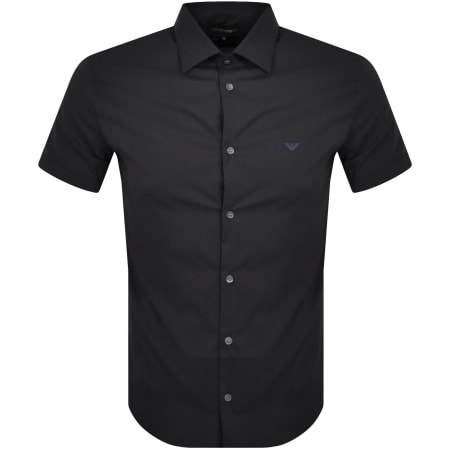Product Image for Emporio Armani Short Sleeved Shirt Navy