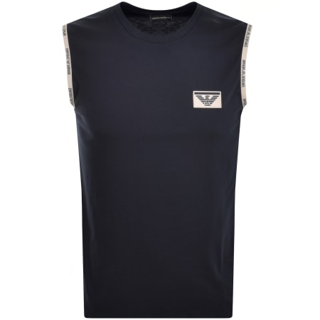 Product Image for Emporio Armani Vest Lounge T Shirt Navy