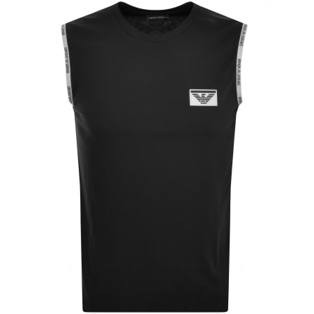 Product Image for Emporio Armani Vest Lounge T Shirt Black