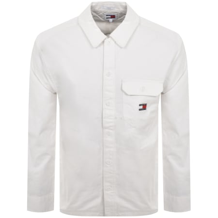 Product Image for Tommy Jeans Essential Overshirt Off White
