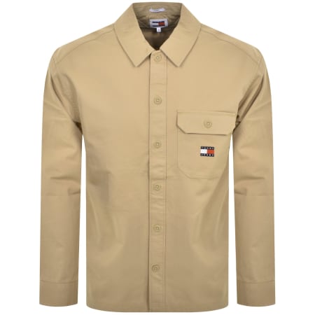 Product Image for Tommy Jeans Essential Overshirt Beige