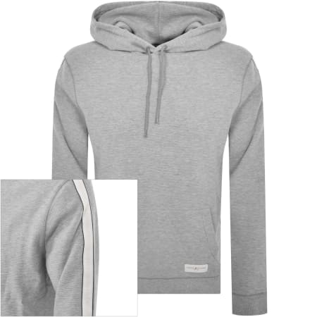 Recommended Product Image for Tommy Hilfiger Lounge Taped Hoodie Grey