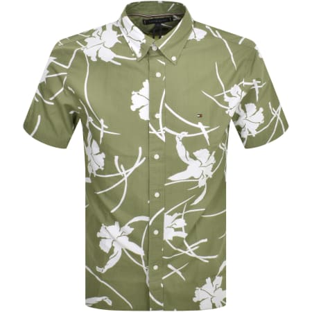 Product Image for Tommy Hilfiger Tropical Shirt Green