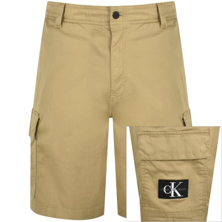 Recommended Product Image for Calvin Klein Jeans Cargo Shorts Beige