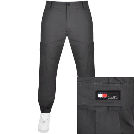 Product Image for Tommy Jeans Ethan Cargo Trousers Grey