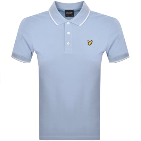 Product Image for Lyle And Scott Tipped Polo T Shirt Blue