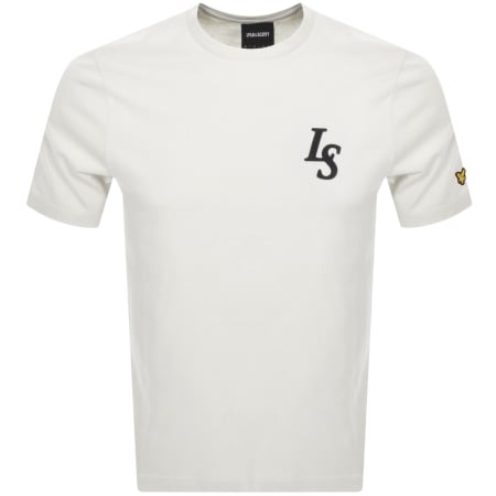 Product Image for Lyle And Scott Emblem T Shirt Off White