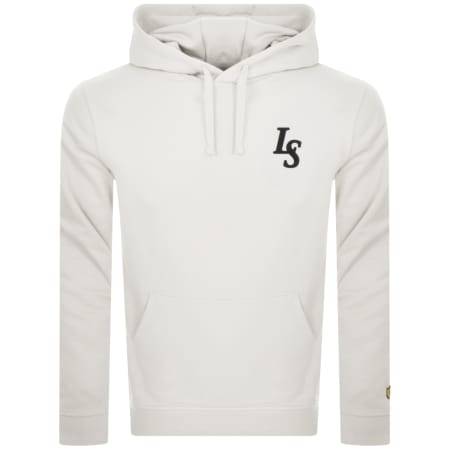 Product Image for Lyle And Scott Club Emblem Hoodie White