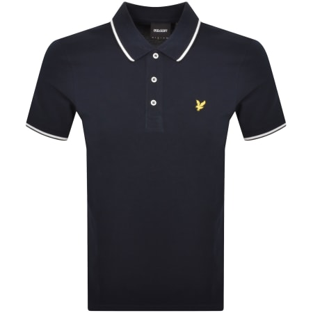 Product Image for Lyle And Scott Tipped Polo T Shirt Navy