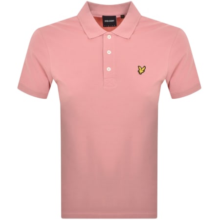 Product Image for Lyle And Scott Short Sleeved Polo T Shirt Pink