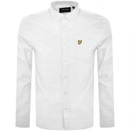 Product Image for Lyle And Scott Oxford Long Sleeve Shirt White