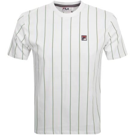 Product Image for Fila Vintage Pin Striped T Shirt White