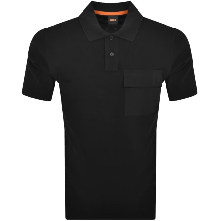 Product Image for BOSS Pebrid Polo T Shirt Black