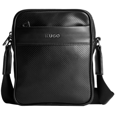 Product Image for HUGO Deron Mini Reporter Bag Black