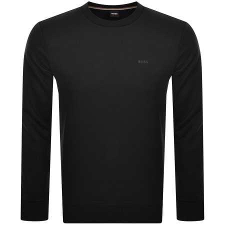 Product Image for BOSS Stadler 92 Crew Sweatshirt Black