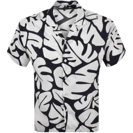 Product Image for BOSS Drew Short Sleeved Shirt Navy
