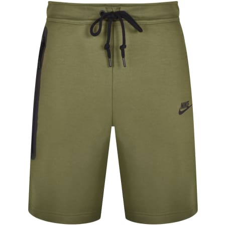Product Image for Nike Sportswear Tech Fleece Logo Shorts Green
