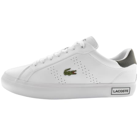 Product Image for Lacoste Powercourt 124 Leather Trainers White