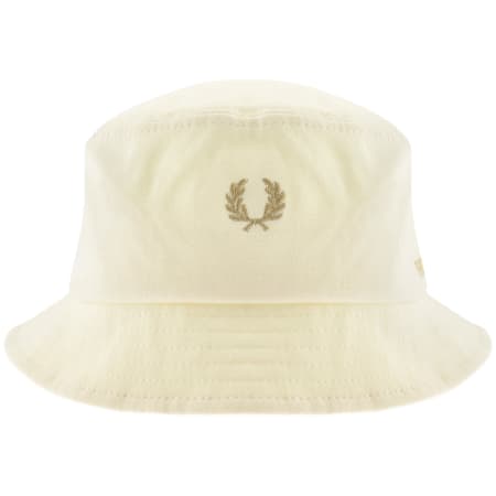 Product Image for Fred Perry Twill Bucket Hat Cream