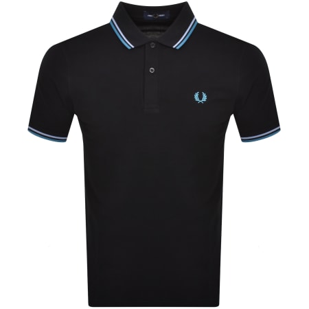 Product Image for Fred Perry Twin Tipped Polo T Shirt Black