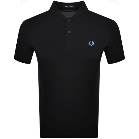 Product Image for Fred Perry Plain Polo T Shirt Black