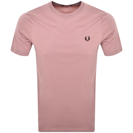 Product Image for Fred Perry Crew Neck T Shirt Pink