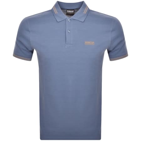 Recommended Product Image for Barbour International Tipped Polo T Shirt Blue