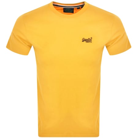 Product Image for Superdry Vintage Logo T Shirt Yellow