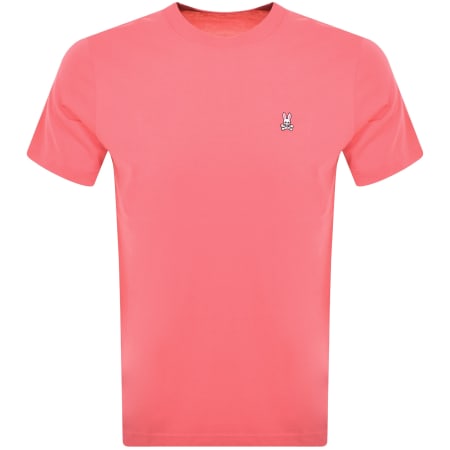 Product Image for Psycho Bunny Classic Crew Neck T Shirt Pink