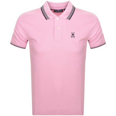 Product Image for Psycho Bunny Queensbury Polo T Shirt Pink
