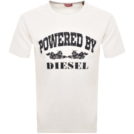 Product Image for Diesel T Rust T Shirt White