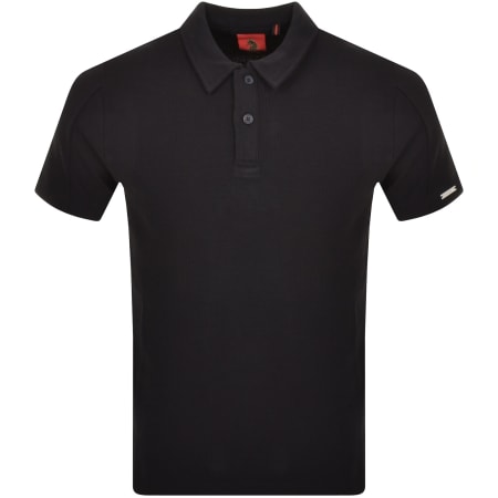 Product Image for Luke 1977 Fuego Button Polo T Shirt Black