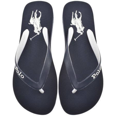 Product Image for Ralph Lauren Bolt Flip Flops Navy